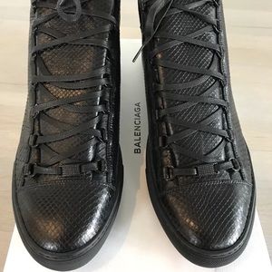balenciaga python sneakers